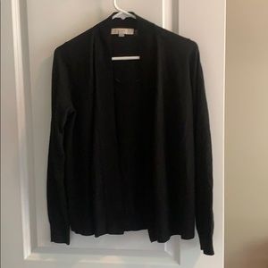 Black Loft cardigan